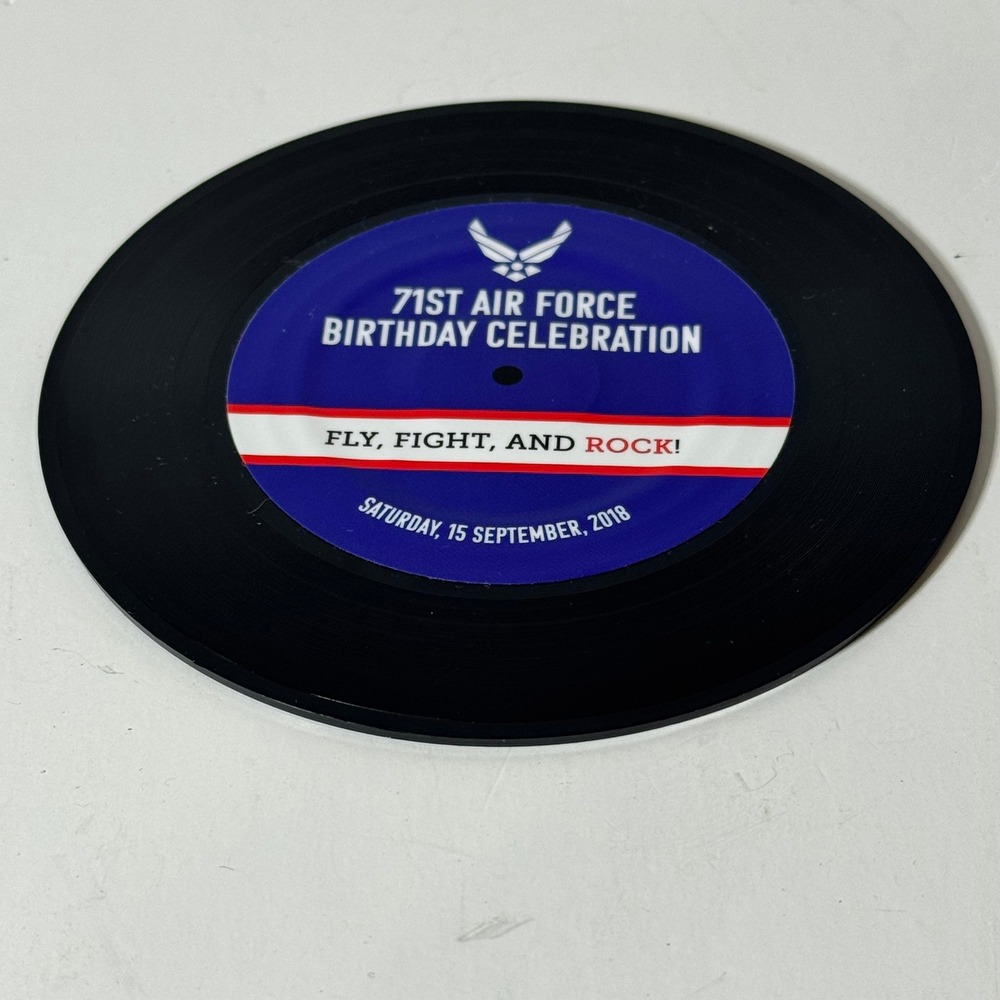US Air Force 71st Birthday Celebration 2018 Commemorative Vinyl Record Fly Fight